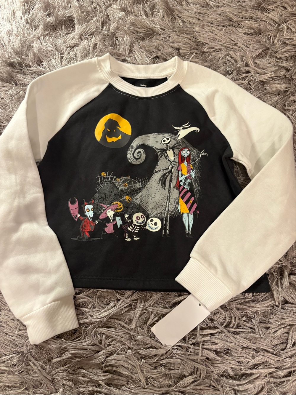 Girls nightmare before Christmas 7/8 new sweatshirt